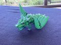 Dragon with wings