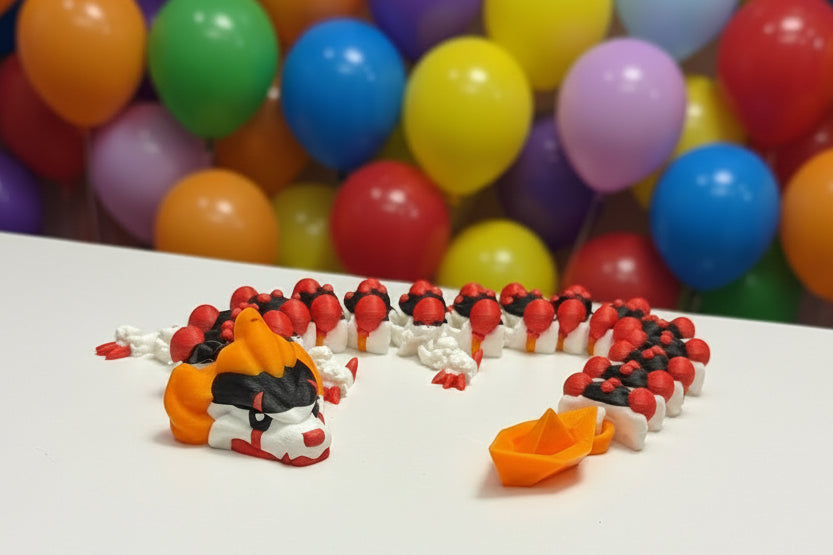 Scary balloon man