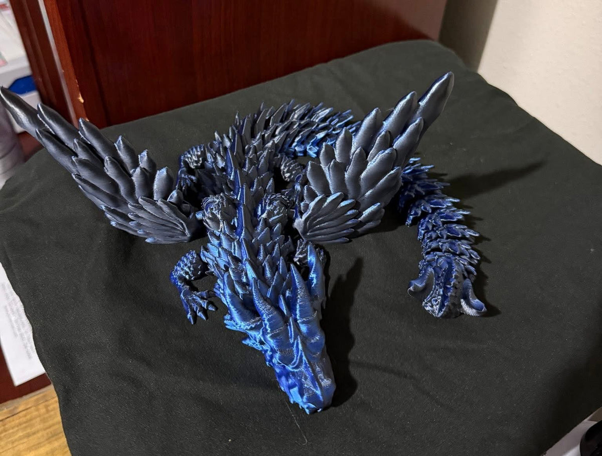 Dragon with wings