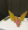 Dragon with wings