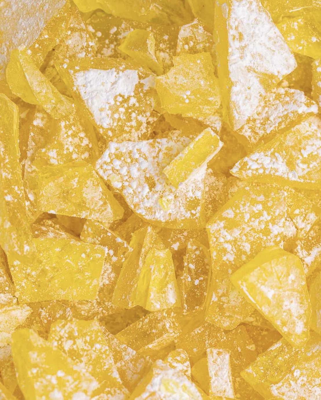 Old fashion lemon hard candy