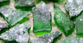 Old fashion green apple hard candy