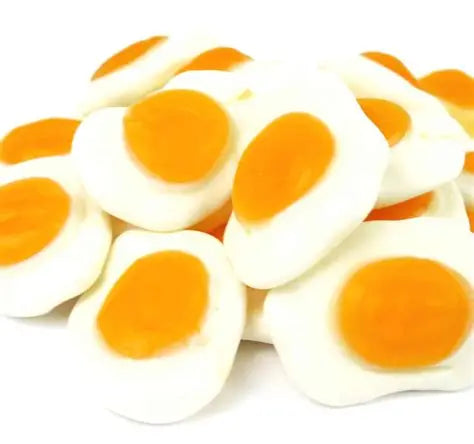 mini fried eggs