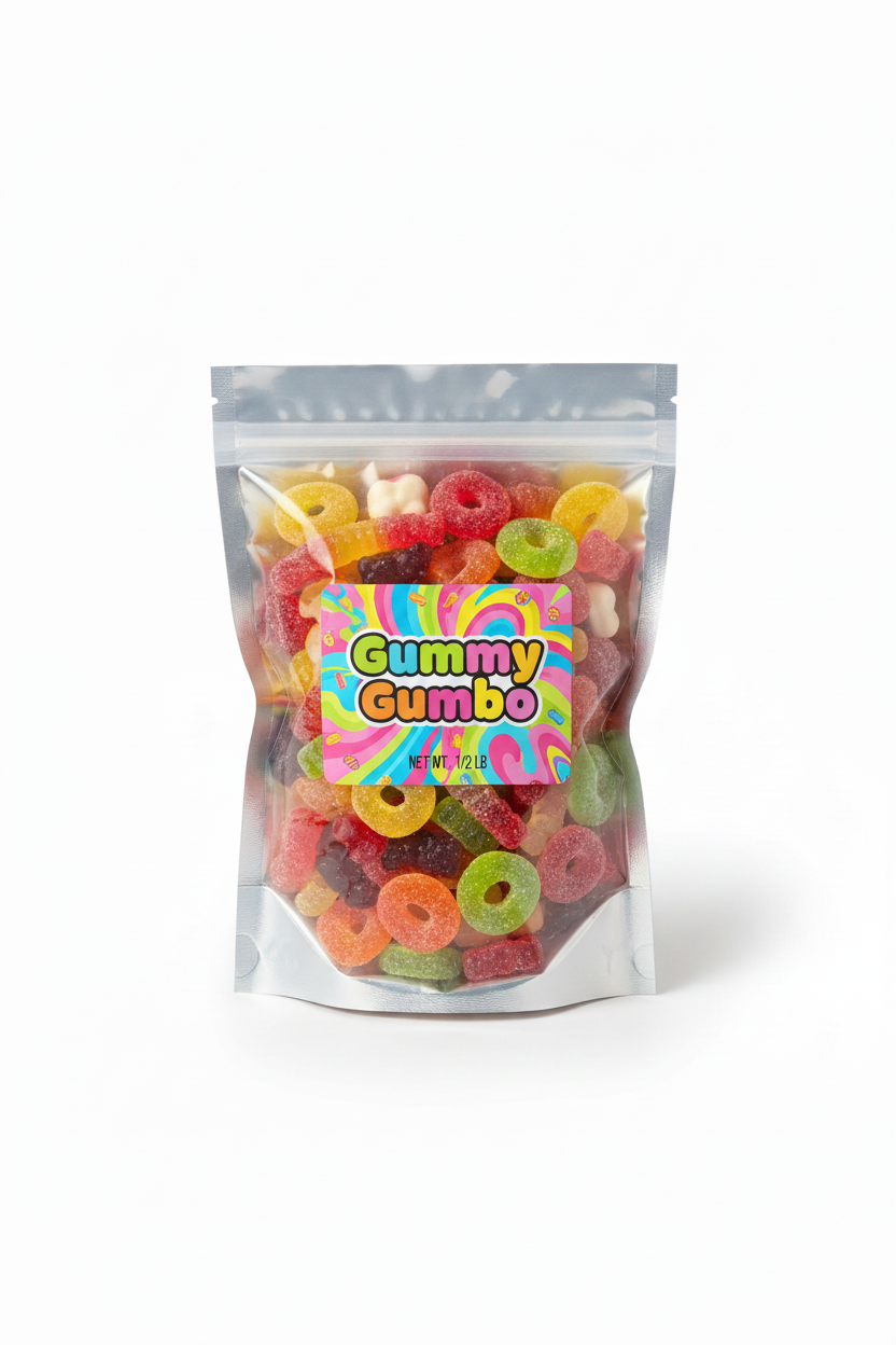 1/2 lb bag with 5 choices