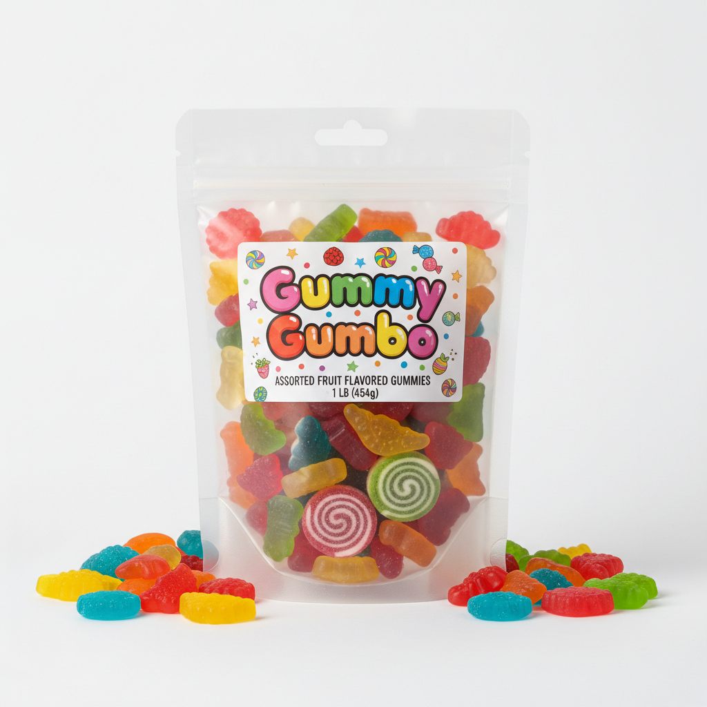 1lb bag with 7 choices