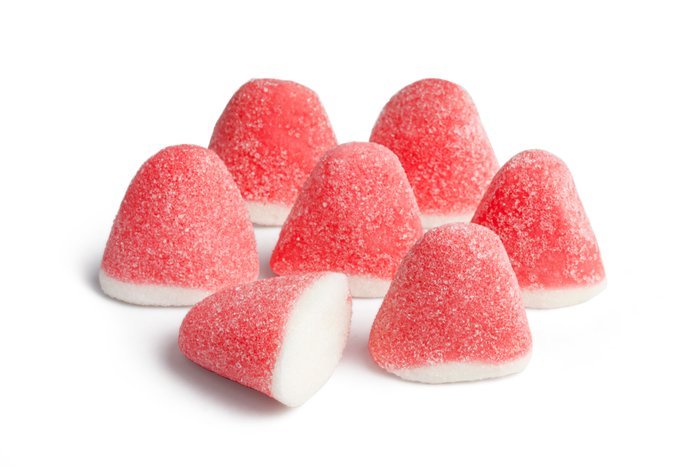strawberry gummi drops